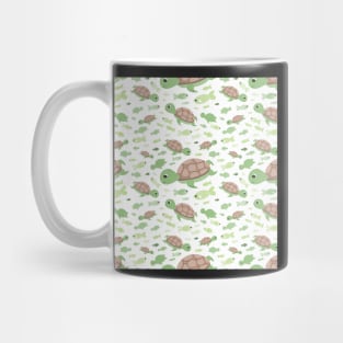 Cute turtle pattern with fishes Mug